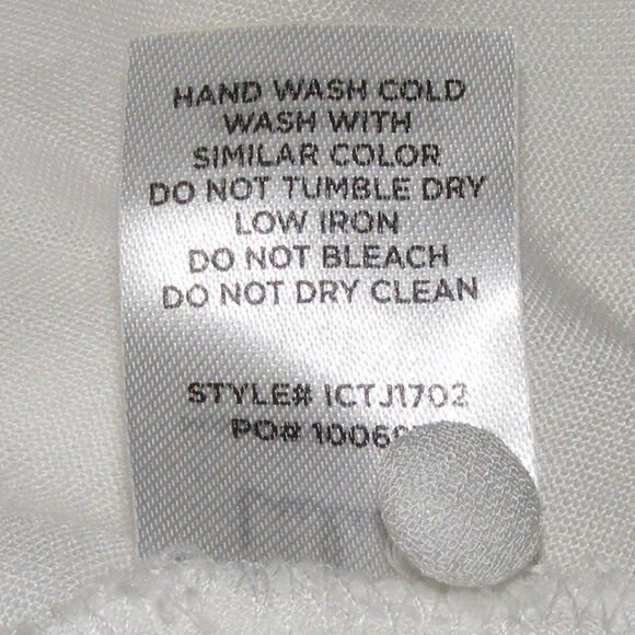 new LULU'S Dress, XL, White, Gauze, Bell sleeve, Viscose, Above knee - Picture 12 of 13